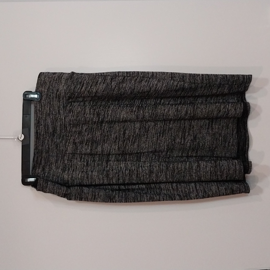 966 Apartment 9 Black Heathered Lined Skirt 966 Apartment 9 Black Heathered Lined Skirt